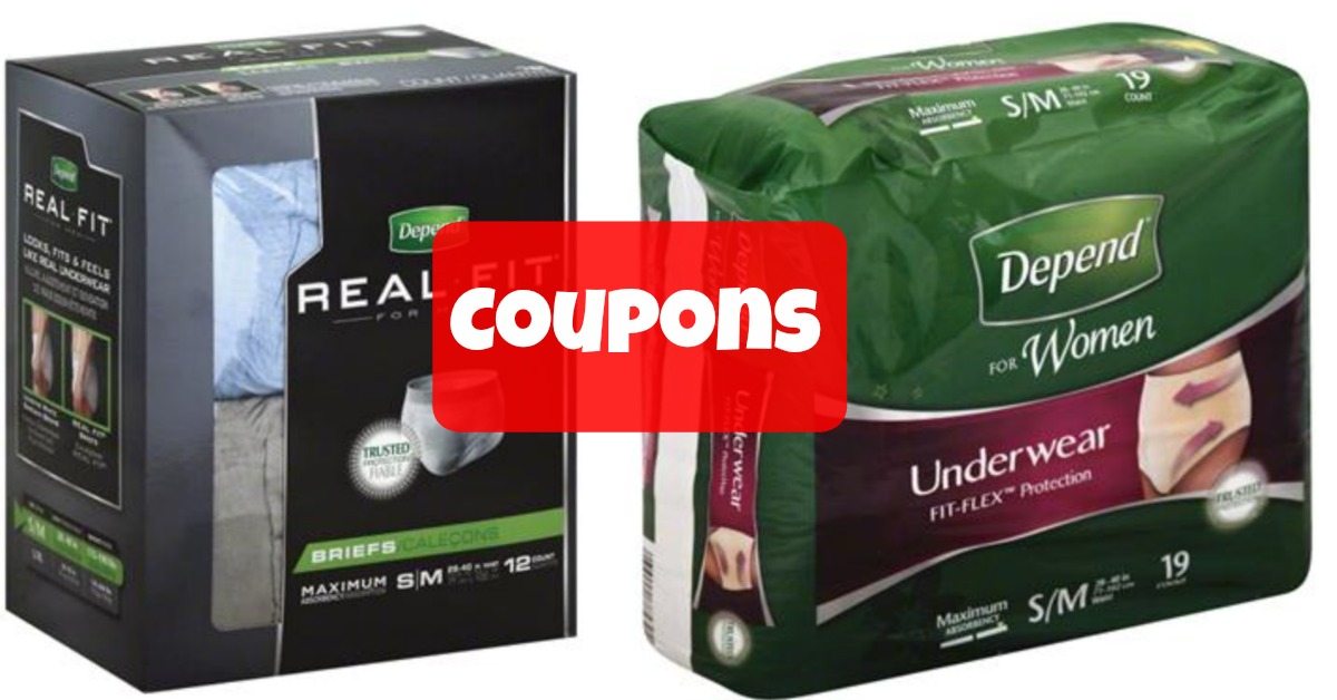 Depend Coupons Printable Free