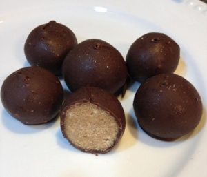peanut butter balls without powdered sugar
