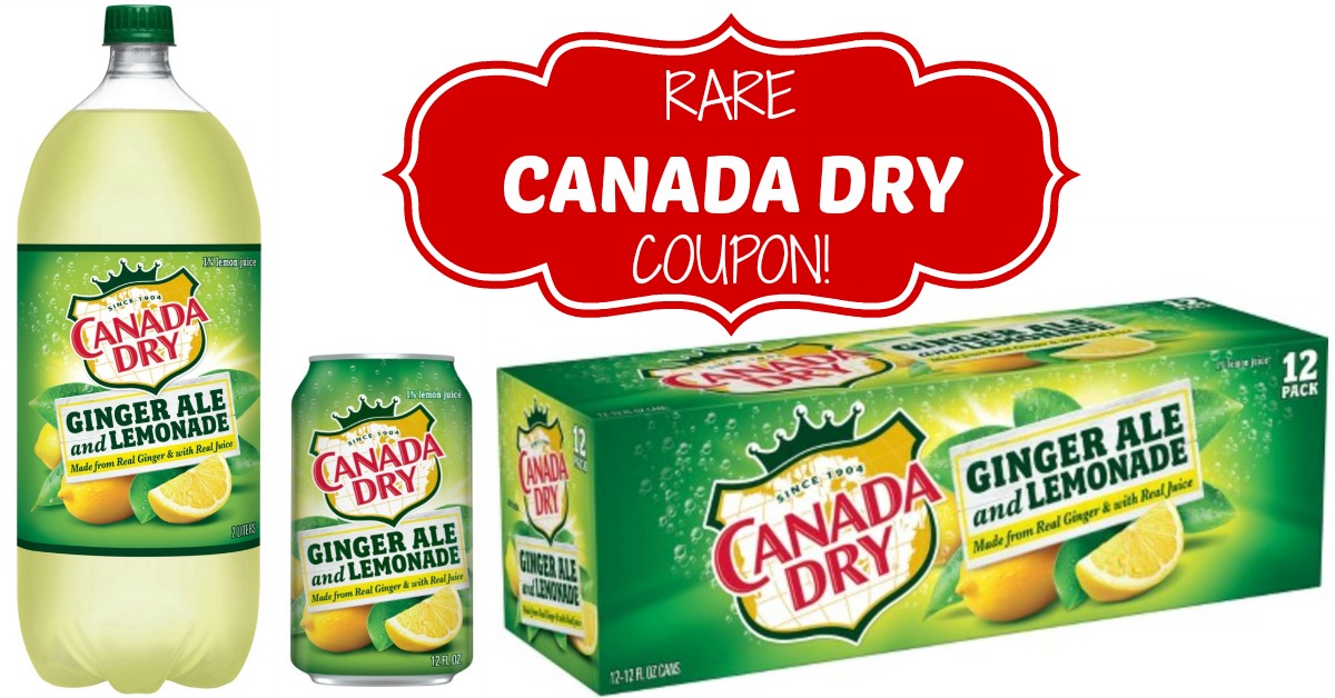 Canada Dry Ginger Ale Coupons