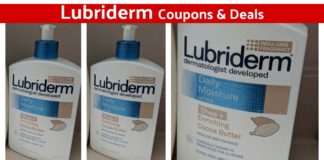 lubriderm coupons sale on Amazon