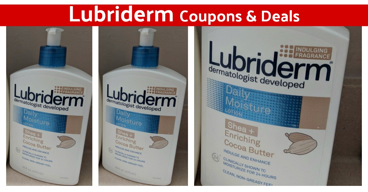lubriderm coupons sale on Amazon