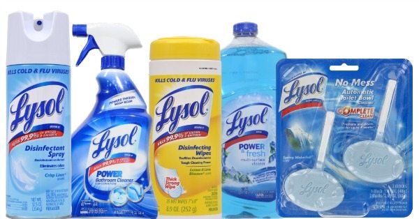 Lysol insert and printable Coupons