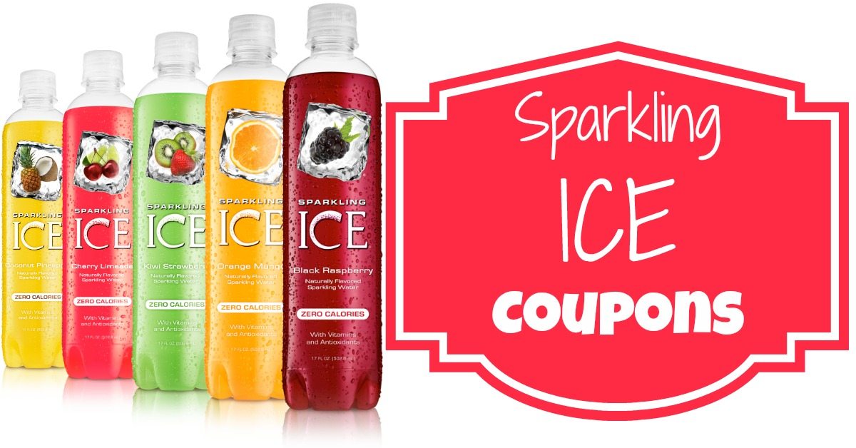 Sparkling Ice Coupons & Amazon Deals (for 12 packs!)