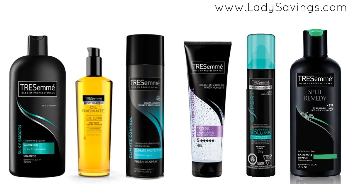 Tresemme insert and printable Coupons