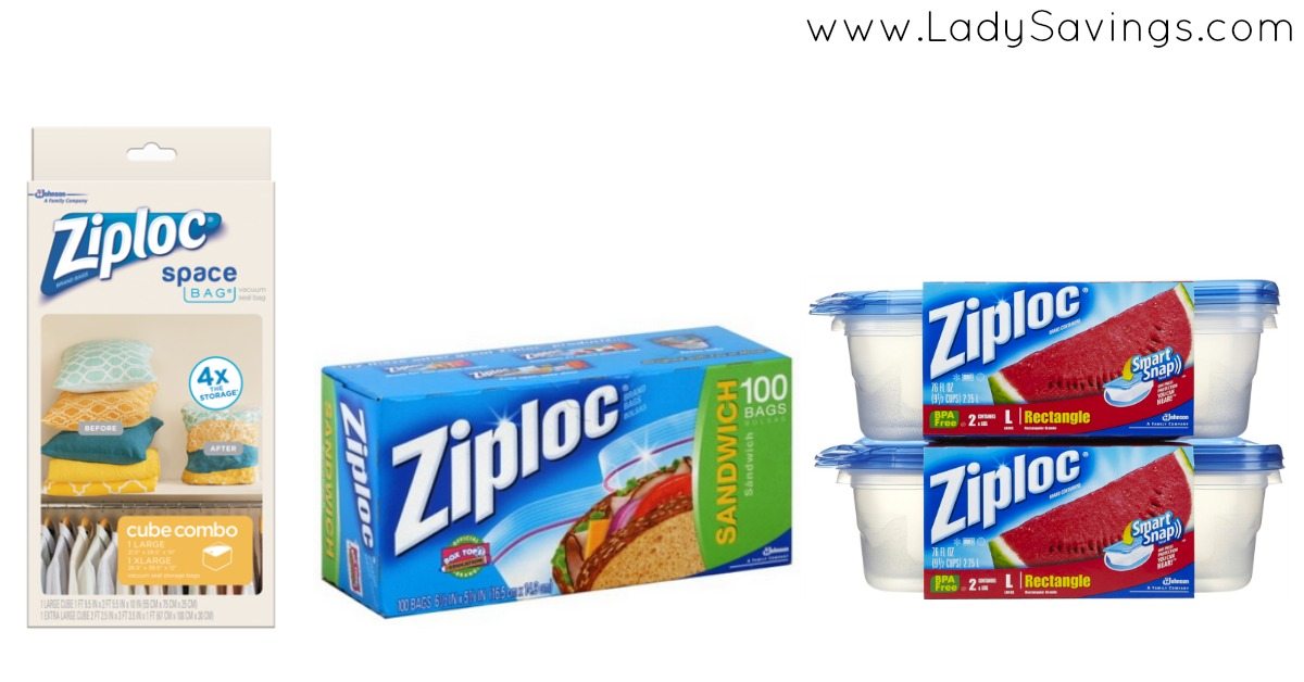 Ziploc insert and printable Coupons