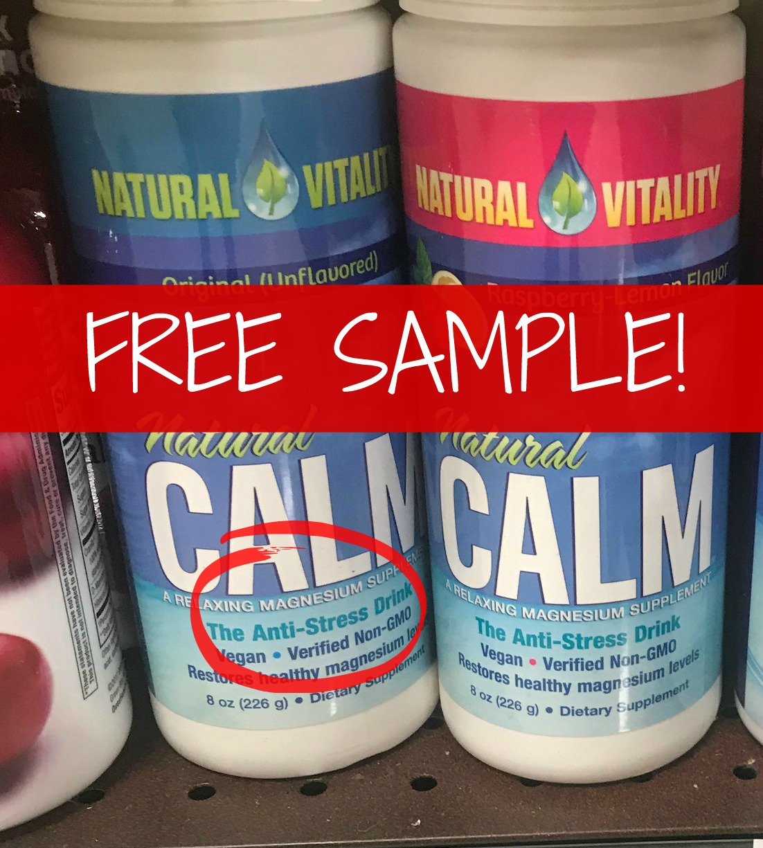 Free Sample of Natural Calm (The Anti-Stress Drink)!