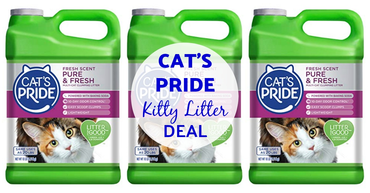 Cat’s Pride Cat Litter Coupons & Stock-Up Deal (at Amazon)