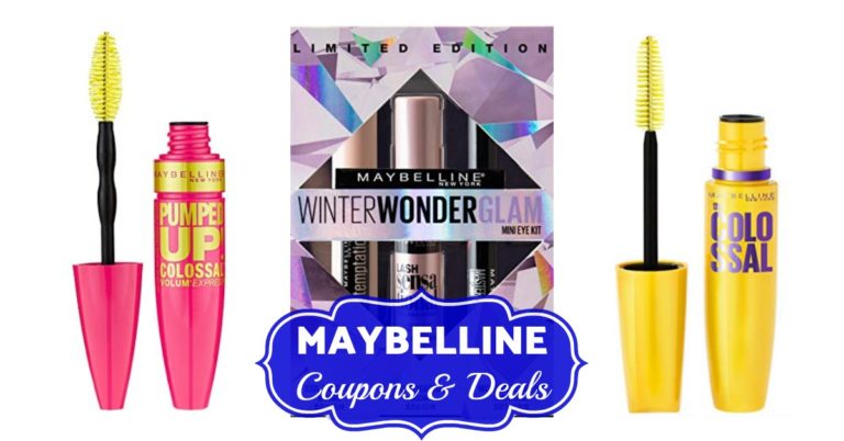 Maybelline® Coupons August 2022 (NEW 2/1 Coupon)