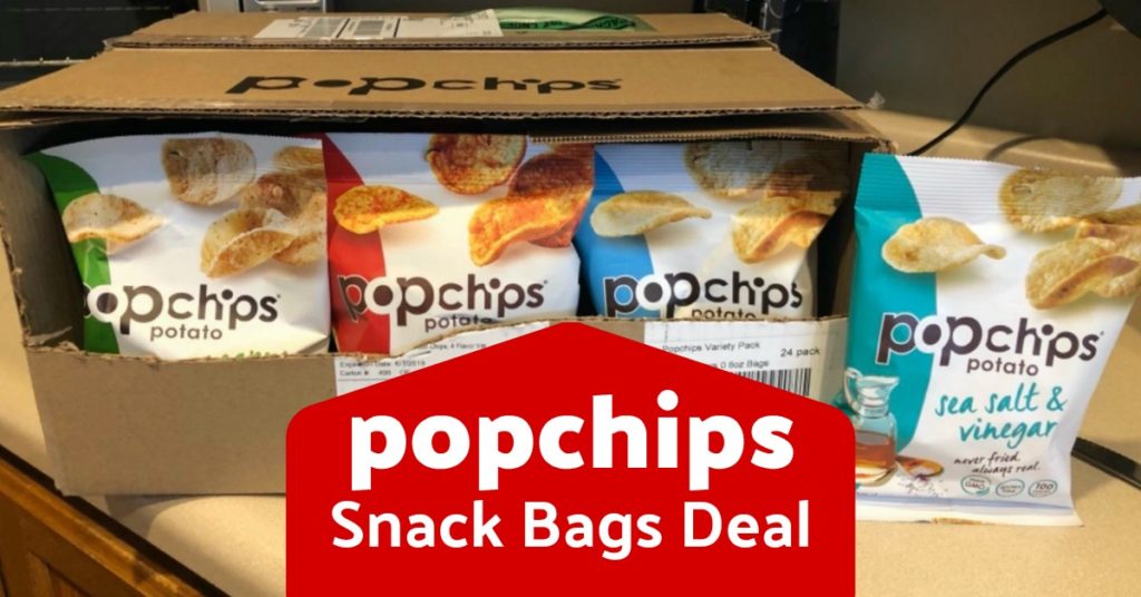 Popchips Coupons snack bags Amazon deal
