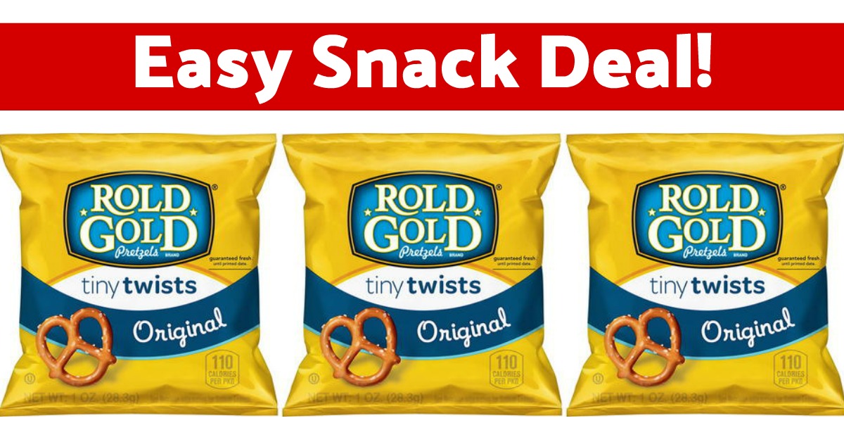 Rold Gold Coupons & Deal at Amazon (40 Count Snack Bags!)