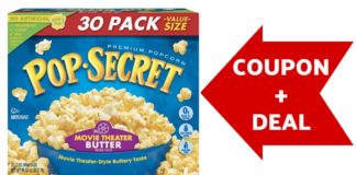 pop secret coupon deals