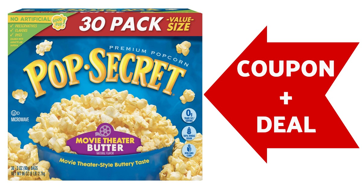 pop secret coupon deals