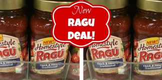 ragu coupon deals