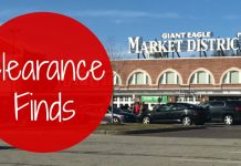 clearance deals at Giant Eagle