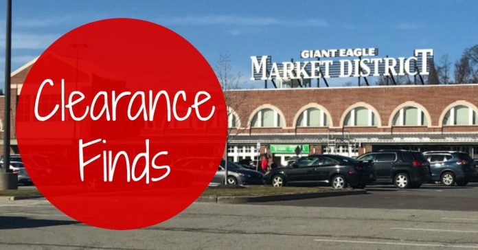 clearance deals at Giant Eagle