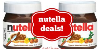 nutella coupon deals
