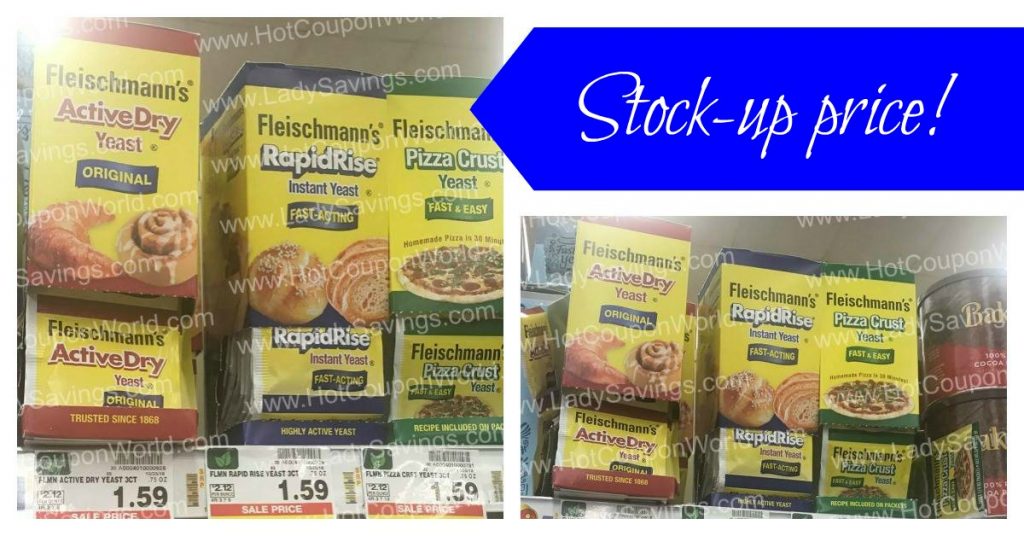 fleischmanns yeast coupon deals