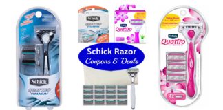 schick razor coupon deals