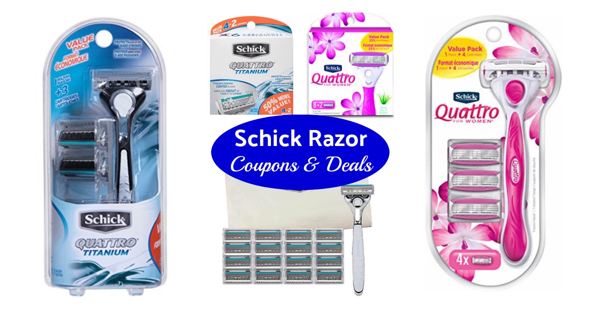 Schick Coupons September 2021 New 3 1 Coupons