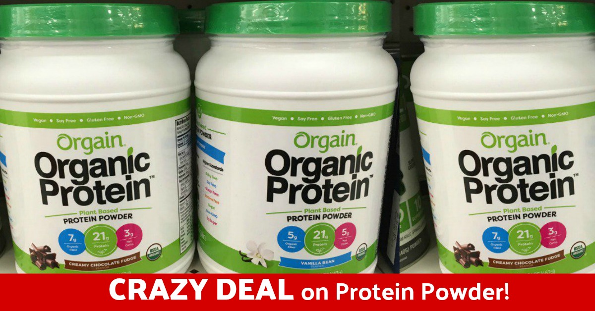 Orgain Coupons & Deal on Protein Powder at Amazon!