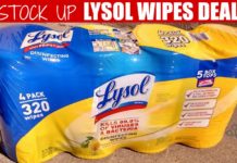 lysol coupon deal on amazon