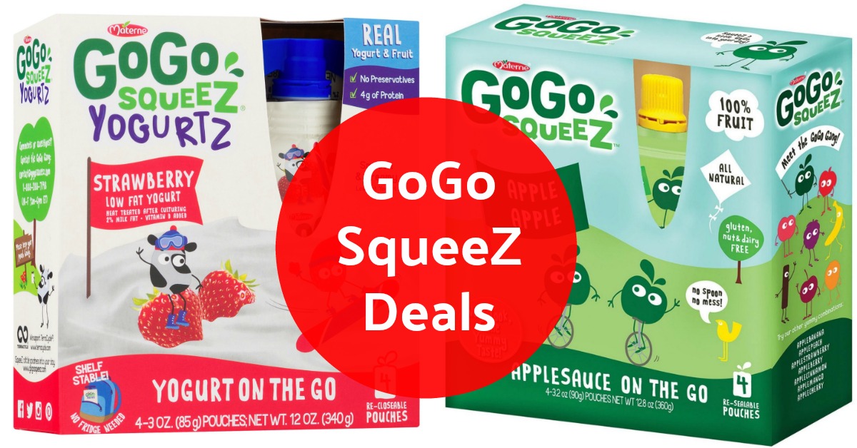GoGo SqueeZ Coupons & Applesauce Pouch Deal on Amazon!
