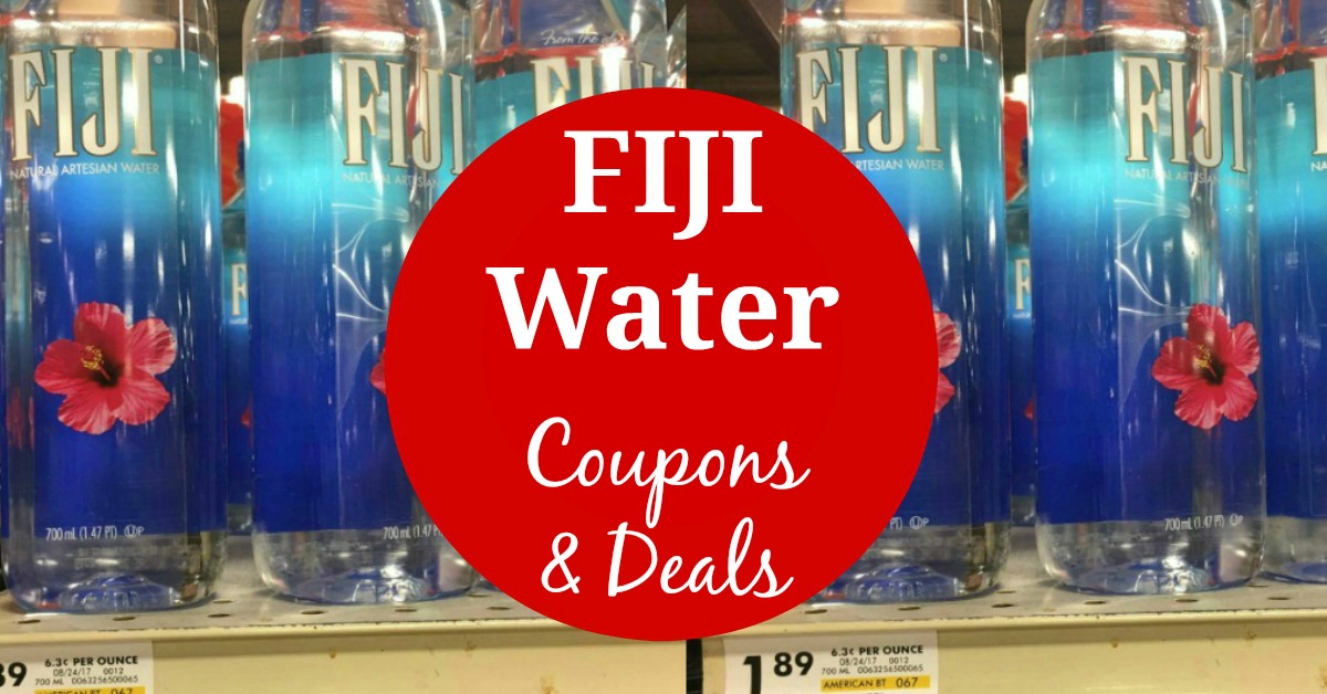 Fiji Water Coupons & Fiji Water Deal (on Amazon!)