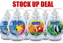 softsoap coupon deals on Amazon
