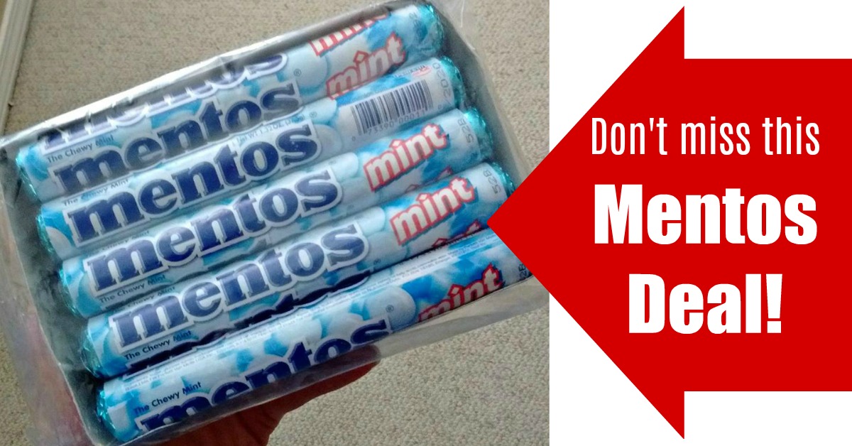 Mentos Coupons & Mentos Candy Rolls Deal (on Amazon!)