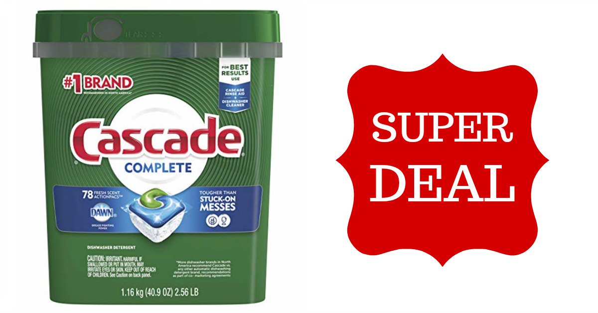 Cascade Coupons & Deals on Amazon! Save $10 Promo!