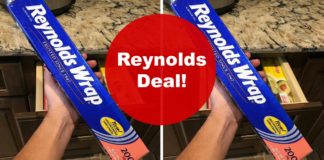 reynolds coupon deal on amazon 200sq. ft