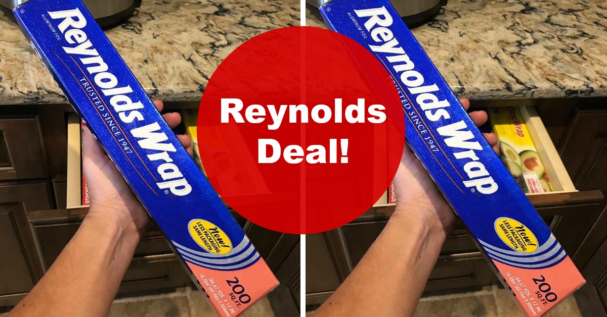 reynolds coupon deal on amazon 200sq. ft