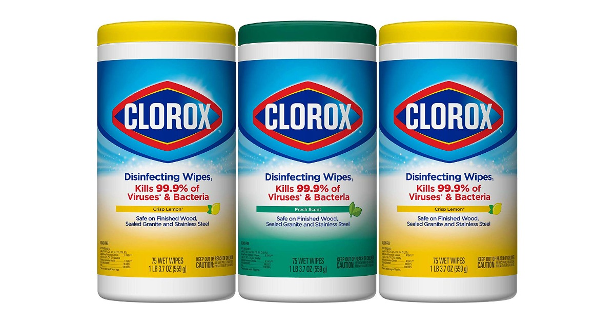 Clorox Coupons and Deals on Amazon! (Back in Stock!)
