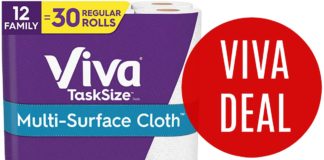 viva multi surface cloth coupon deal