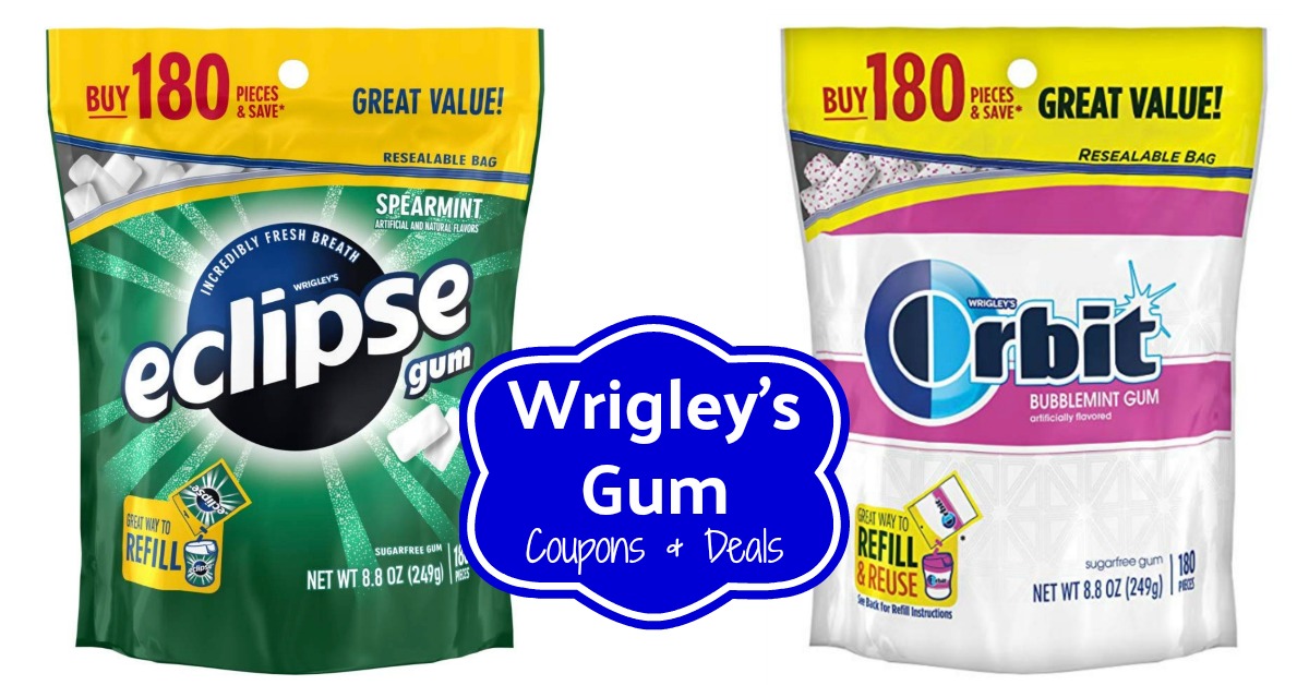 Wrigley S Coupons November 2020 New Eclipse Gum Deal