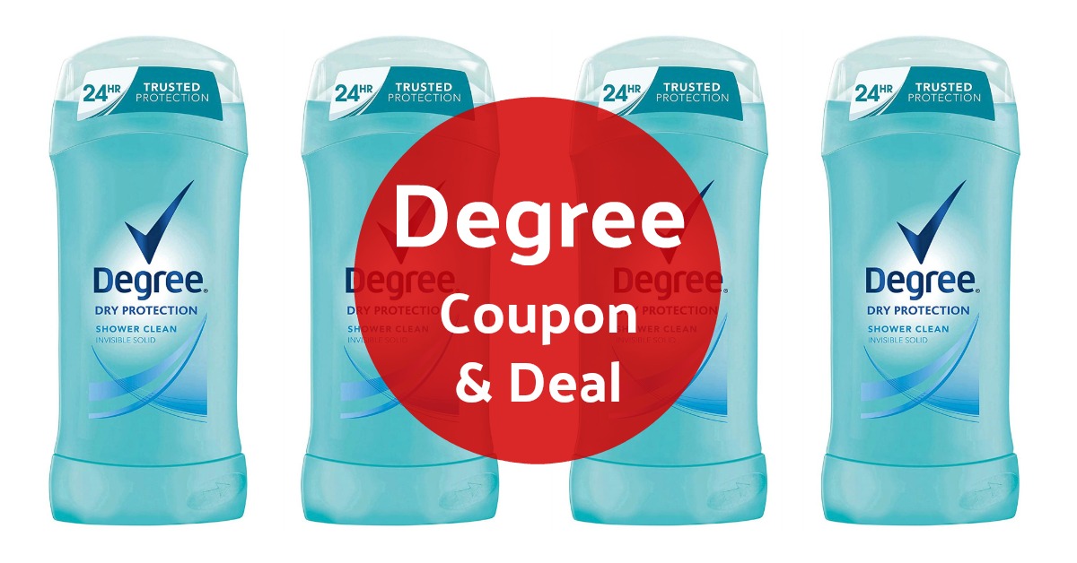 degree deodorant coupons