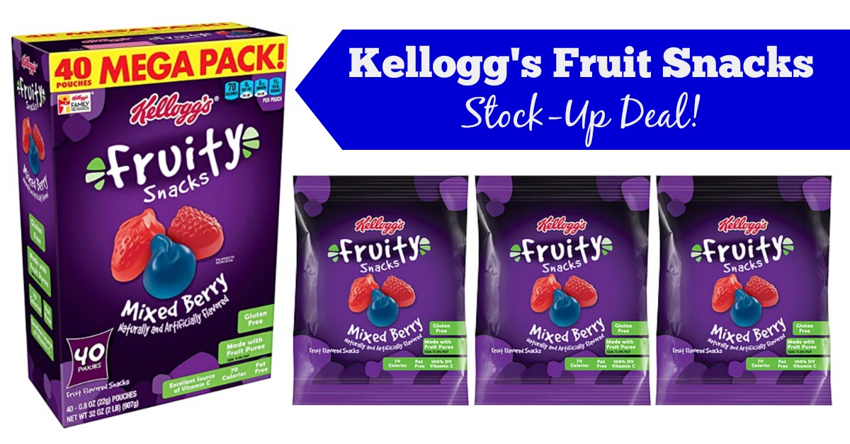 Kellogg’s Coupons & Kellogg’s (Pop-Tarts & Fruit Snacks) Deals!