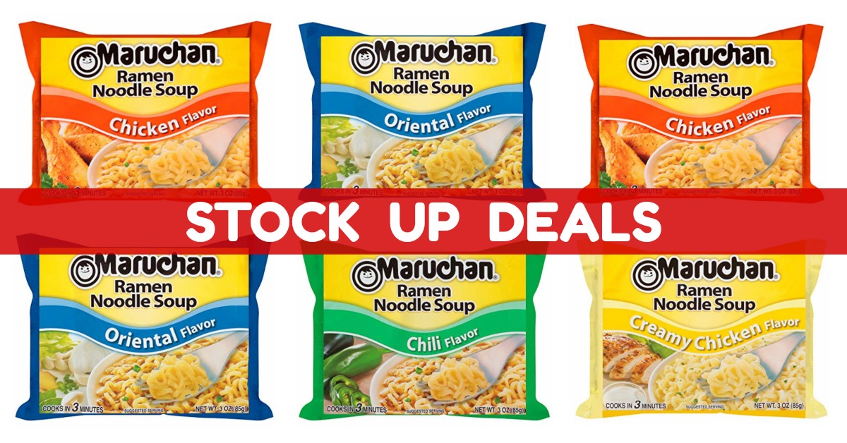 Maruchan Ramen Noodle Coupons (& Deals with No Coupons Needed)