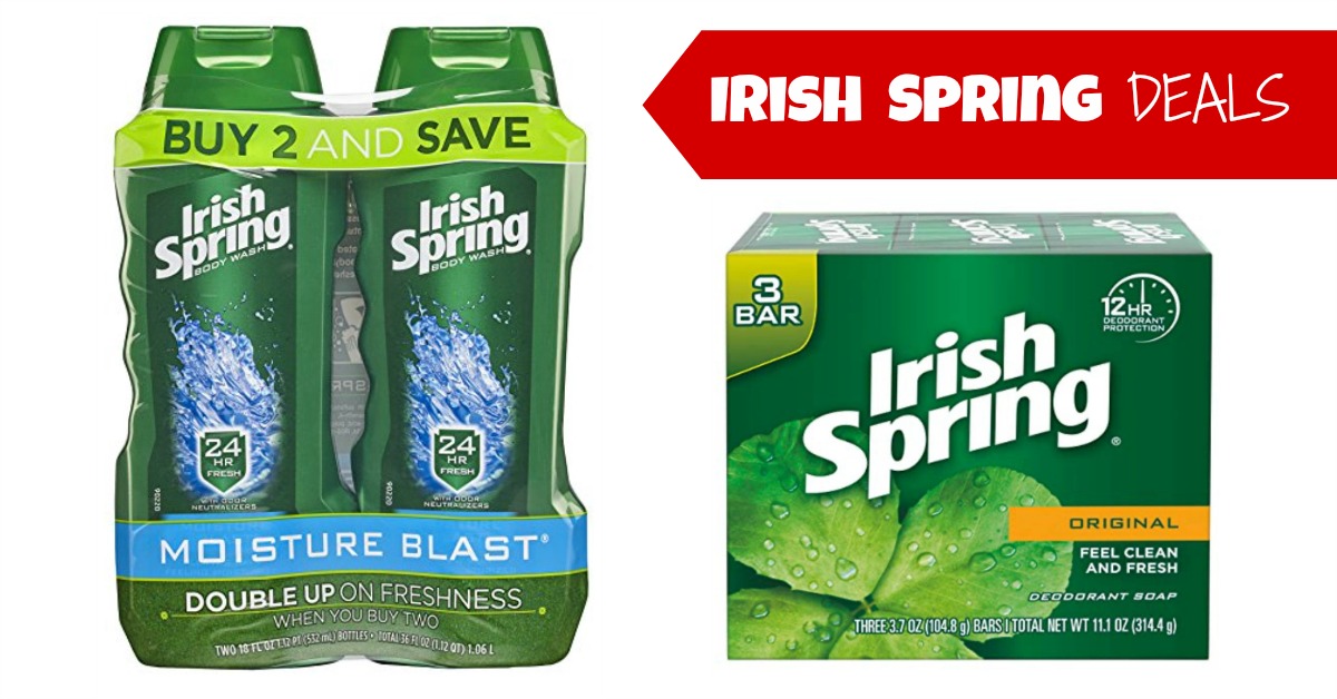 irish spring coupon deals