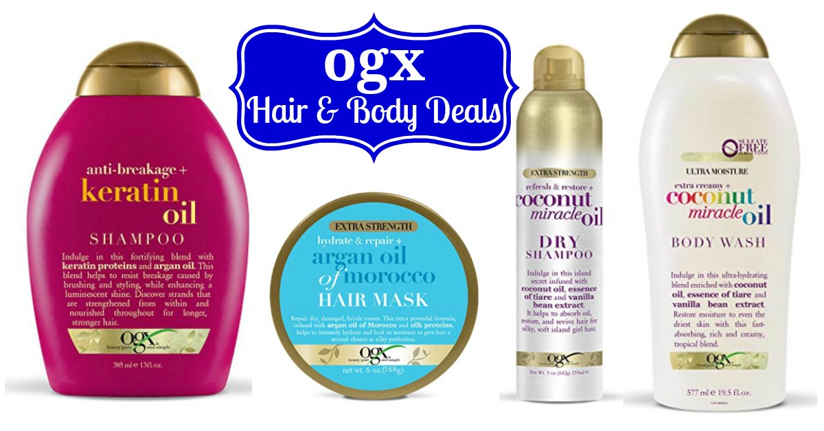 OGX® Coupons June 2021 (NEW 1 Off Coupon!)