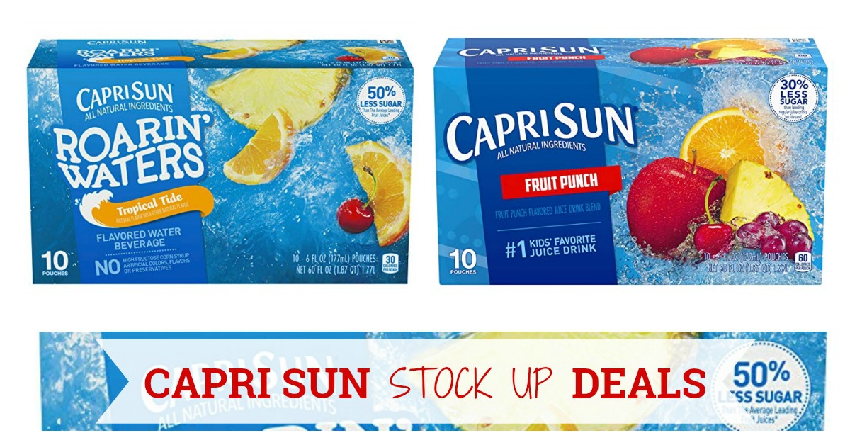 Capri Sun Coupons and Deals on Amazon (new deals!)