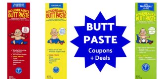 Boudreaux's butt paste coupons