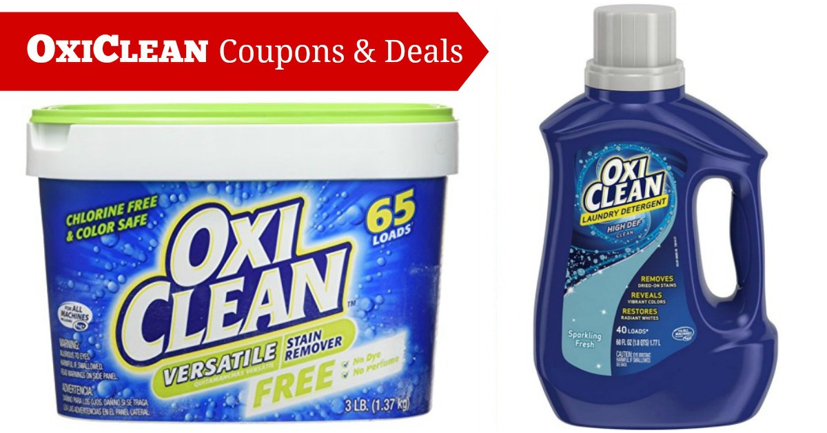 OxiClean Coupons & Deals at Amazon
