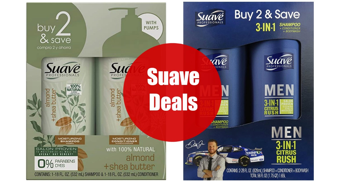 suave coupons and deals on amazon
