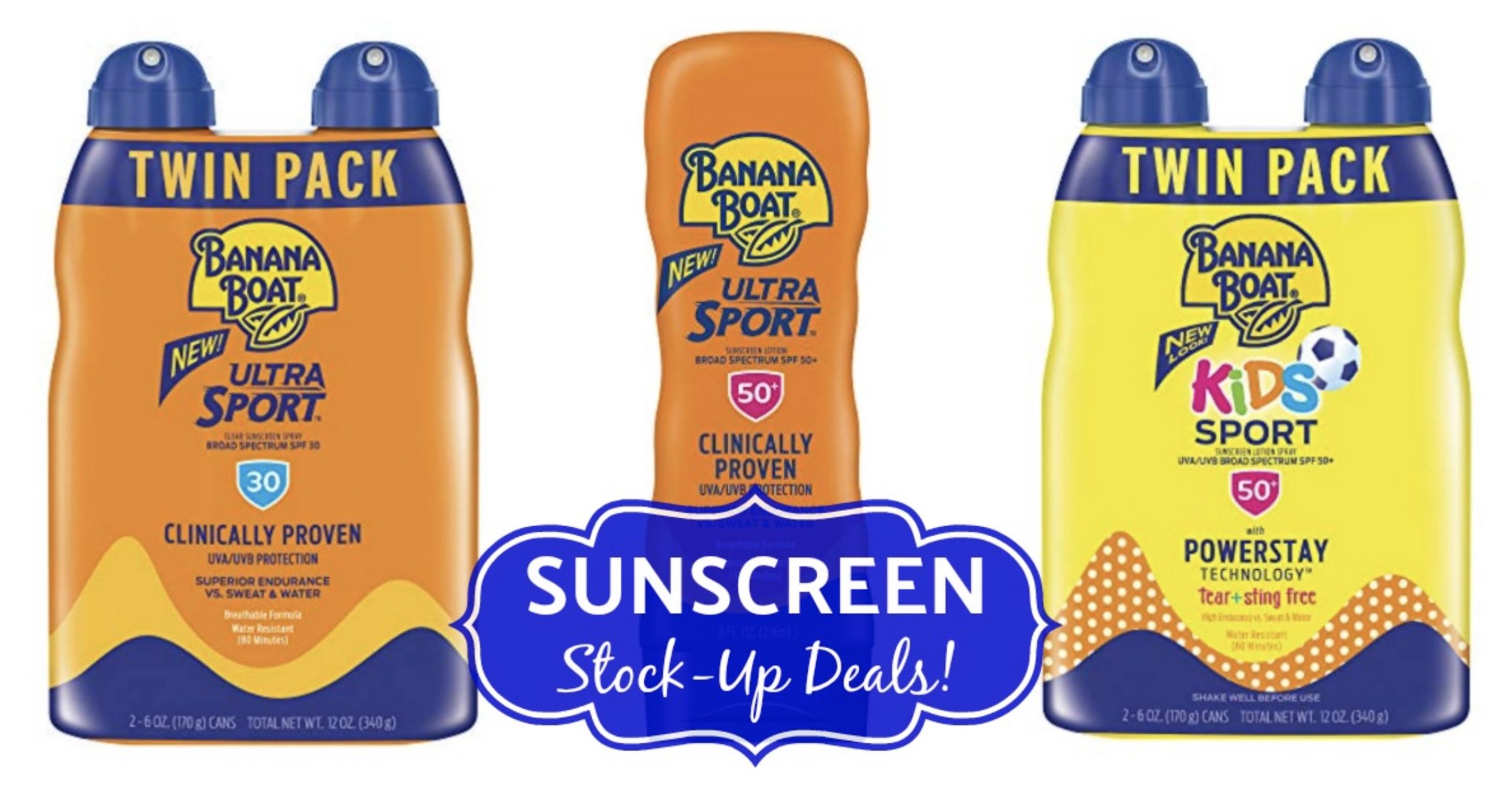 Banana Boat Coupons & Sunscreen Deals!