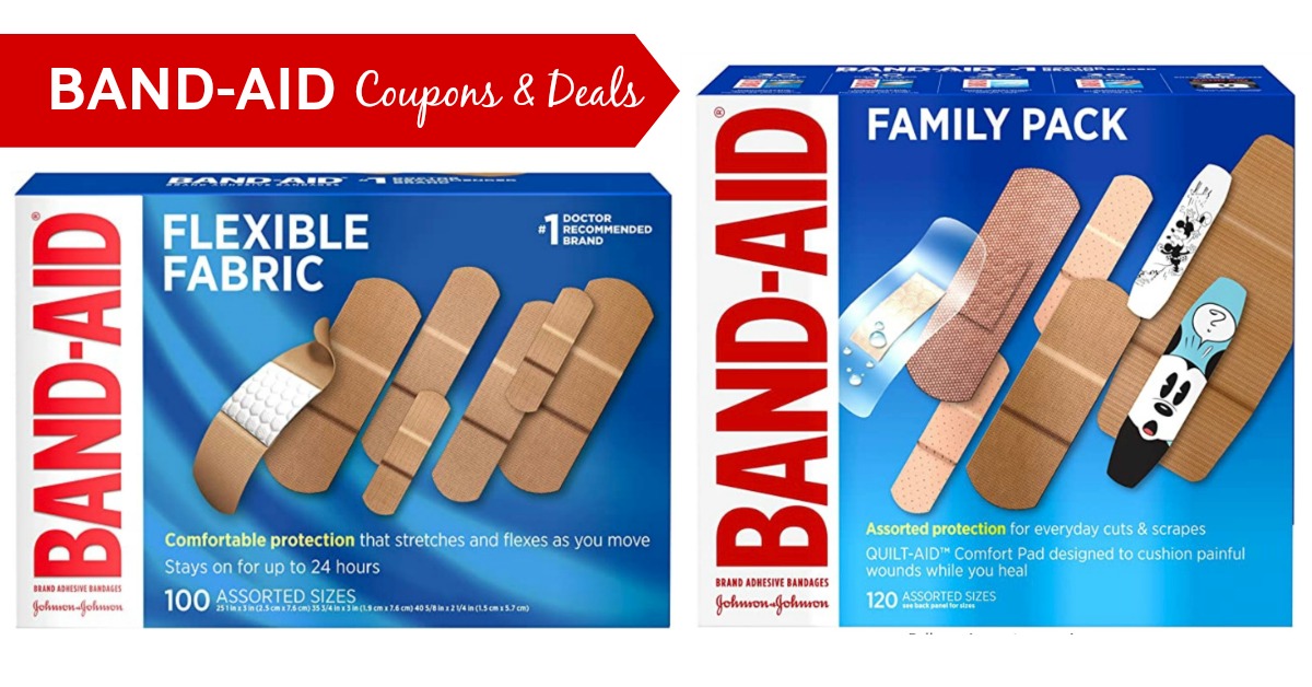 Band-Aid Coupons & Stock Up Deals on Band Aid Bandages!