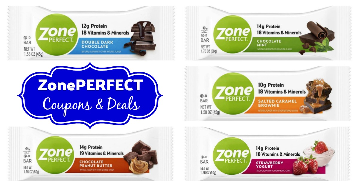 Zoneperfect Coupons & Protein Bar Deals on Amazon!