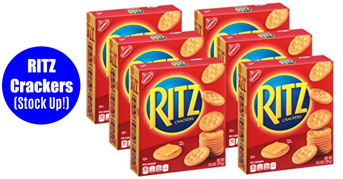 Ritz Coupons & New CRAZY Stock-Up Cracker Deal!