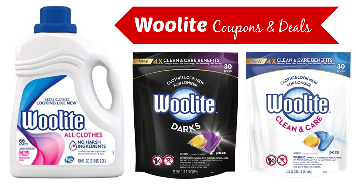 Woolite Coupons Amazon deals
