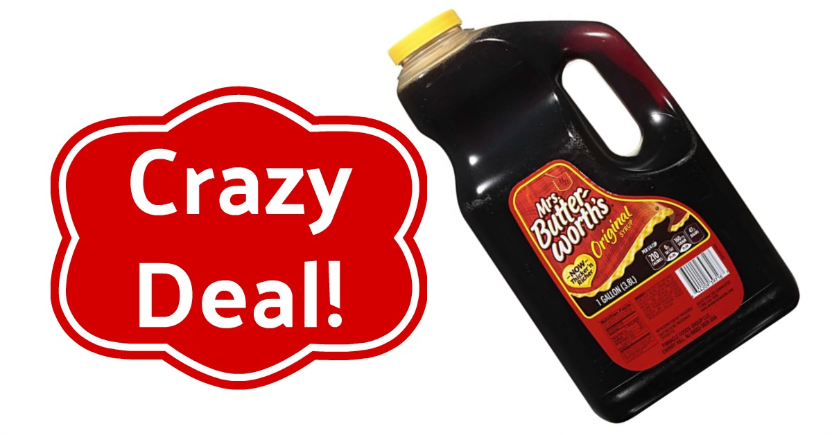 Mrs. Butterworth’s Coupons + Gallon Syrup Deal!